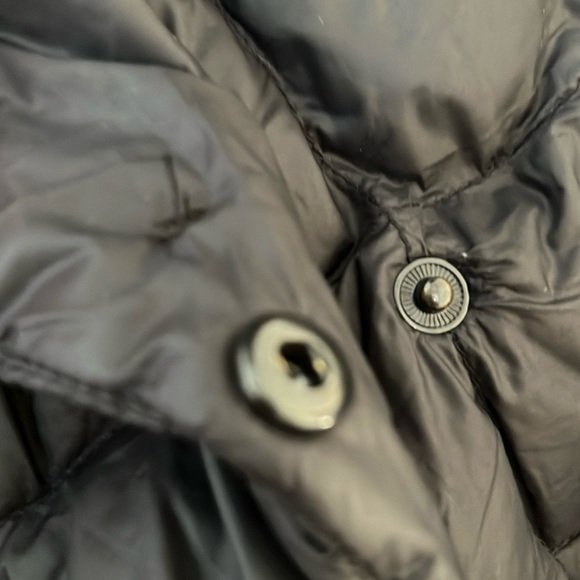 Ralph Lauren Quilted Puffer Coat 3/4 Sleeve Sz 2XL Black Kimono Down Funnel Neck - Picture 6 of 10